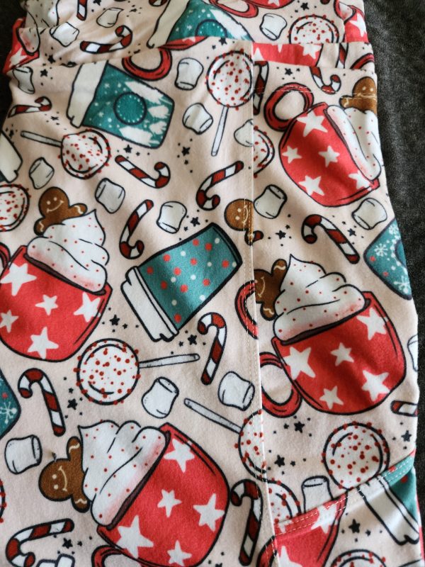 *Charlies Project Coffee, Coco and Sweet Treats Holiday Leggings For Discount