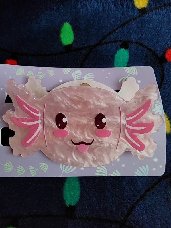 Axolotl Hair Clip Supply