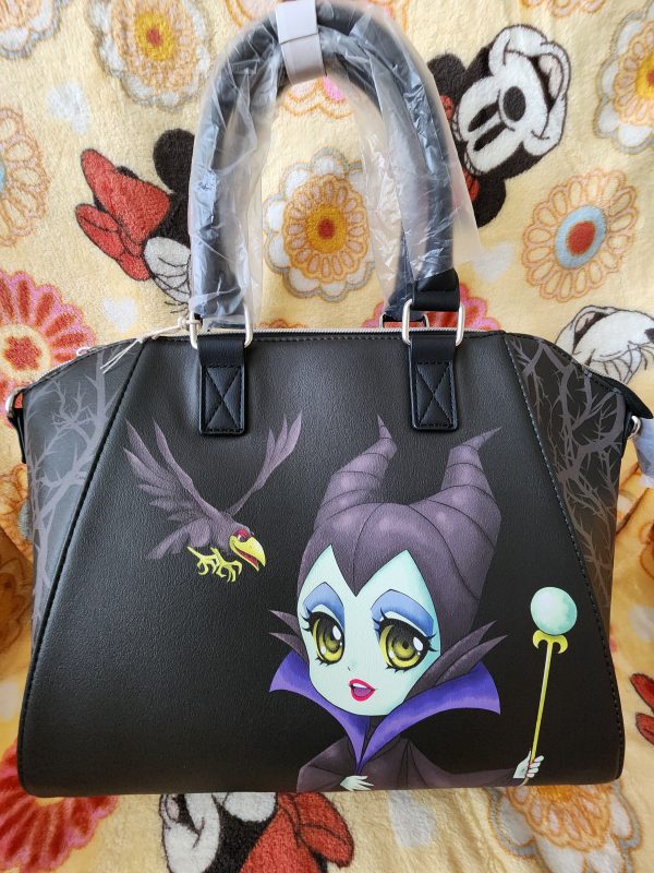 Loungefly Disney Malifacent Chibi Handbag For Sale