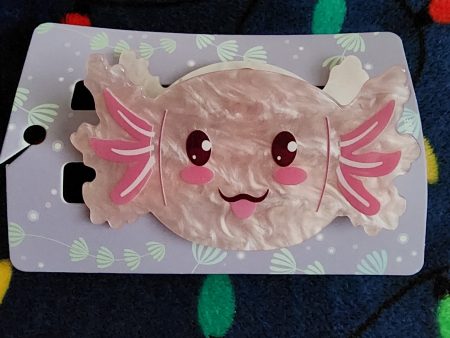 Axolotl Hair Clip Supply