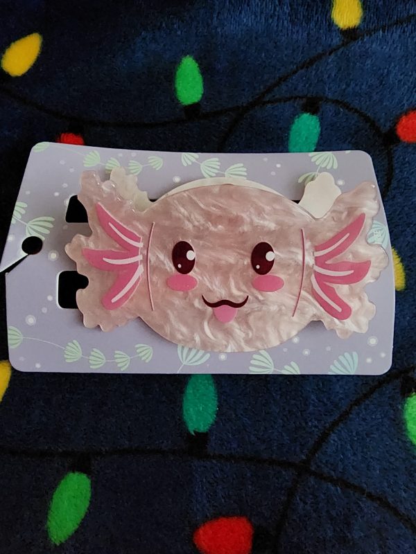 Axolotl Hair Clip Supply