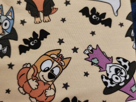 *Charlies Project Bluey, Bingo and Friends Halloween Baby Blanket Fashion