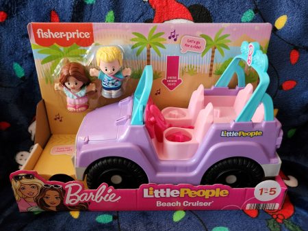 Fisher Price Barbie Little People Beach Cruiser Supply