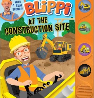 Blippi: At the Construction Site (4 Button Sound Book) Hot on Sale