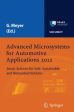 Advanced Microsystems for Automotive Applications 2012 Supply