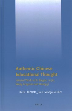 Authentic Chinese Educational Thought For Discount