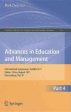 Advances in Education and Management For Sale