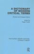 A Dictionary of Modern Critical Terms Discount